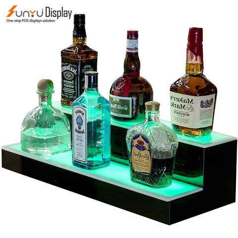 Lighted Wine Glass Racks - Bar Displays - Products & Ideas