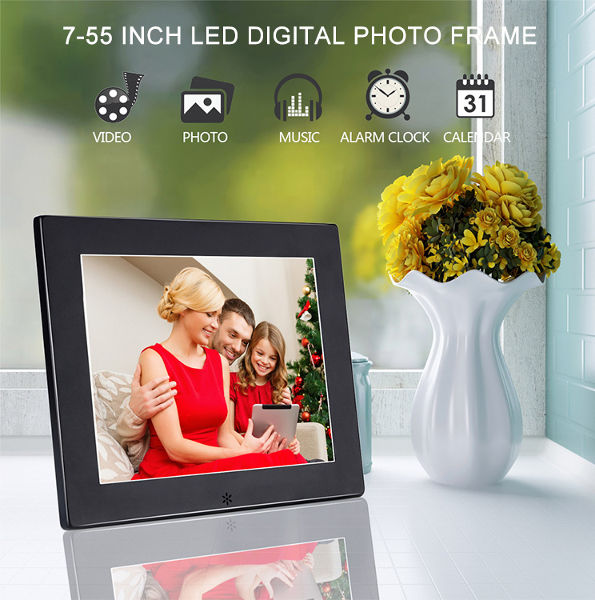 China 12 inch touch screen android lcd monitor digital photo frame on