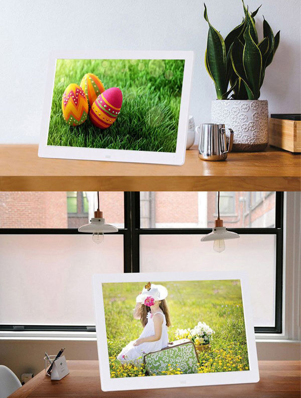 China 12 inch touch screen android lcd monitor digital photo frame on