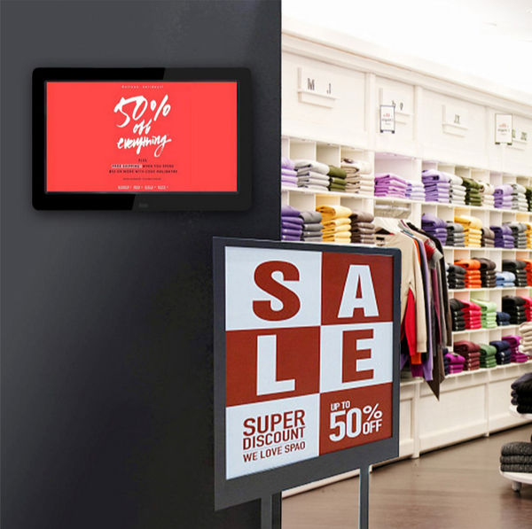 China 12 inch touch screen android lcd monitor digital photo frame on