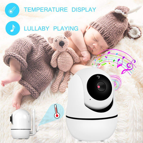 Cámara para bebé almacenamiento de vídeo de largo alcance de 3MP