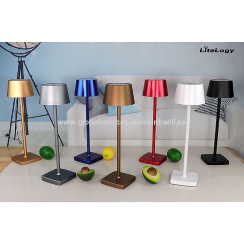 LED Desk Lamp Cordless Table Light,Rechargeable Battery Powered