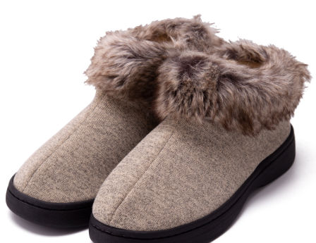 mens fleece lined slipper boots