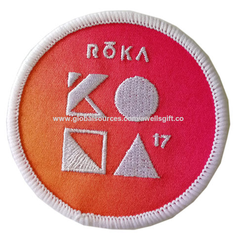 Sublimated Patch with Embroidery Logo - bulk custom design dye sublimation  patch, Keychain & Enamel Pins Promotional Products Manufacturer