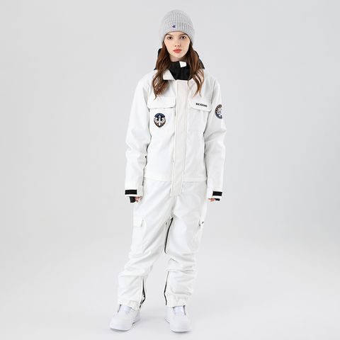 Mono de esquí de invierno para mujer, traje de nieve deportivo al aire  libre, abrigo de