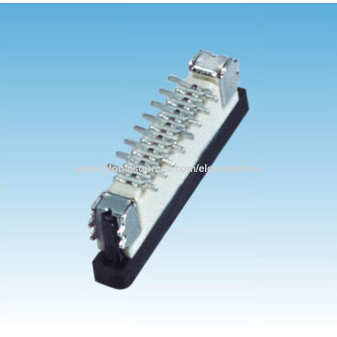 China ZIF FPC connector 0.5mm pitch top & bottom contact SMT types on ...