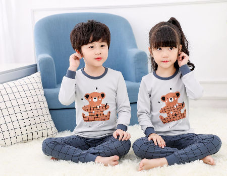 Compre La última Moda Otoño Pijamas De Ropa Para Niños Distribuidores Al  Por Mayor Boutique Para Niños y Ropa De Dormir Para Bebé de China por   USD | Global Sources