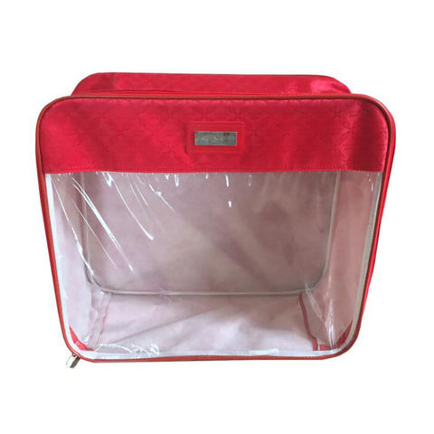 VIHAAN PVC Storage Bag Blanket Cover (Clear, Full,Plastic) : Amazon.in:  Home & Kitchen