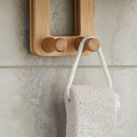 Buy Wholesale China Hanging Shower Caddy Over Shower Head, Waterproof,  Mould Proof, 27 X 11 X 5 Inches & Bamboo Bathroom Storage Rack at USD 4.65