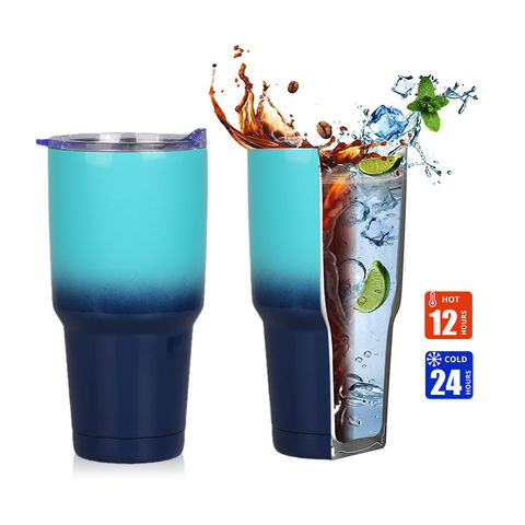 Wholesale Sublimation Wine Tumbler Cups Glossy White with Direct Drink