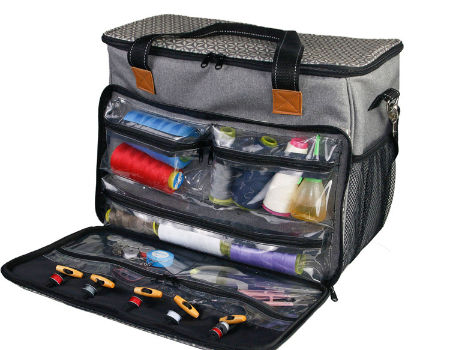 Buy Wholesale China Large Capacity Household Carrying Case Travel  Waterproof Storage Portable Sewing Machine Tote Bag & Sewing Machine Tote  Bag at USD 2.5