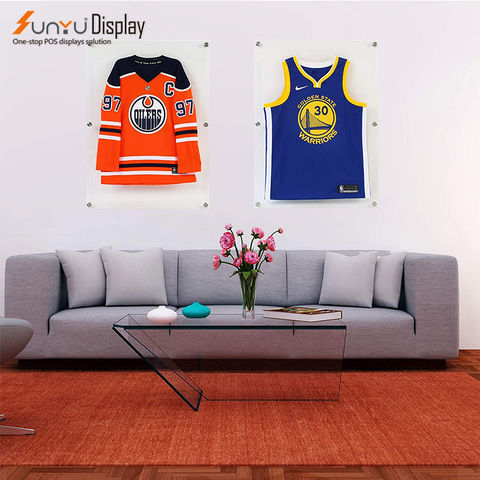 Source Hot Sale Acrylic Frame For Football Shirts NBA Jersey