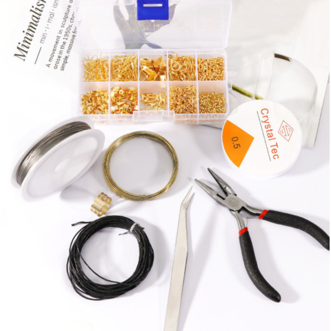 Buy Wholesale China Earring Making Kit Jewelry Material Bag Earring  Accessories Diy & Diy at USD 2