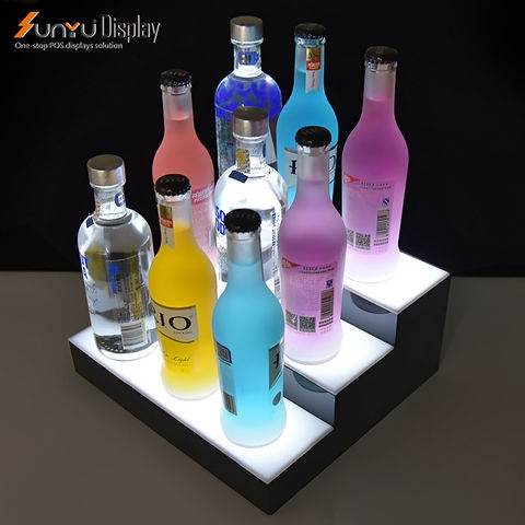 Single bottle display online stand