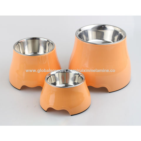 Brand Clearance! Pet Durable and Non-toxic Senior Bowl,Stainless Steel Dog  Bowl with Rubber Base for Small/Medium/Large Dogs,Pet Dog Pets Feeder Bowl