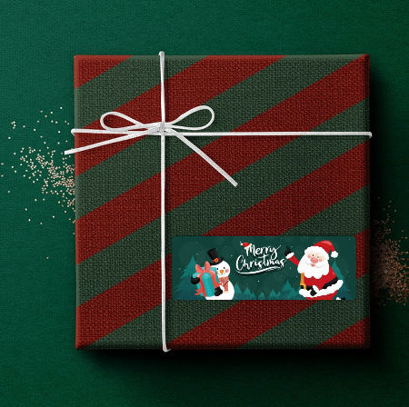 New Christmas Souvenir Sheet 2022 Merry Christmas Gifts Stickers New Year 2022 Thank You Sticker Christmas  Decoration Gift Box Sealin, Gifts Sticker Stickers Paper Stickers - Buy  China Christmas Stickers Roll Stickers On Globalsources.com
