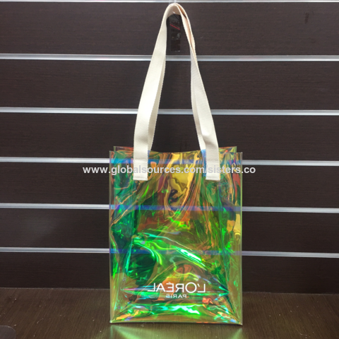 Sac 2025 transparent irisé