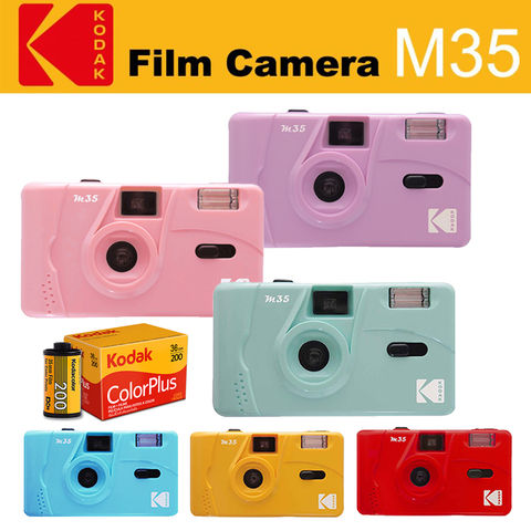 Kodak M35 Amarilla  Cámara analógica compacta reutilizable