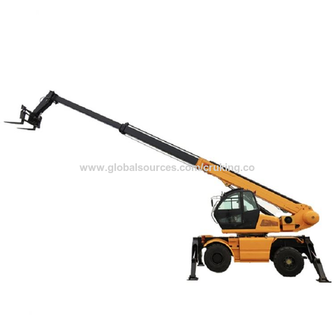 China Hot Sale SOCMA 4t Rotate Telescopic Handler HNTR40 Telehandler At ...