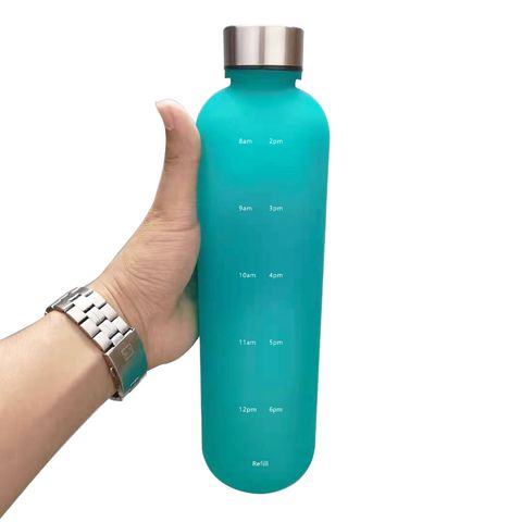 Buy Wholesale China Hot Selling Product Promotional  Top Seller Pink  Frosted Glass Water Bottles 500ml Reusable Tu & Sports Water Bottle at USD  3