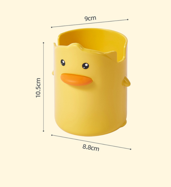Buy Wholesale China Cartoon Cute Little Yellow Duck Student Pen Holder  Creative Children's Stationery Storage Box Pen Ba & Cartoon Cute Pen Holder  at USD  | Global Sources