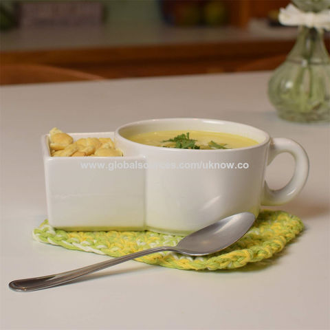 Soup Bowl With Spoon – THE MUG FACTORY