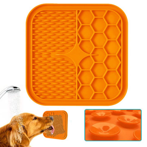 Silicone Licking Mat For Dogs, Dog Slow Feeder Mat,dog Lick Mat