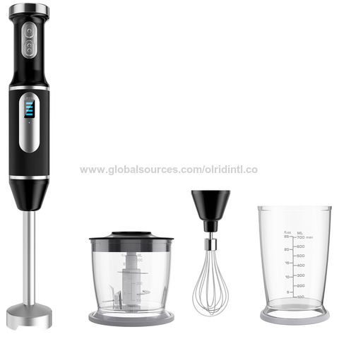 Buy Wholesale China Immersion Black Hand Blender Mixer Blender Set