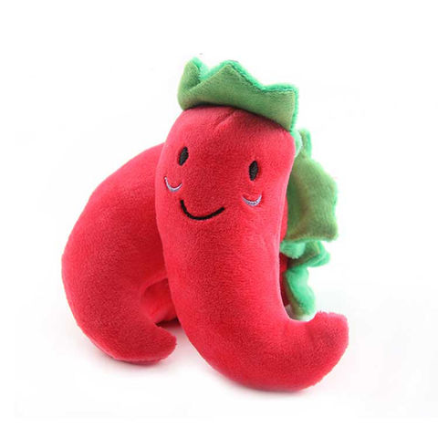 Buy Wholesale China Wholesale Fruit And Vegetable Plush Toy For Dog  Interactive Squeaky Plush Pet Dog Toy & Dog Toy at USD 0.59