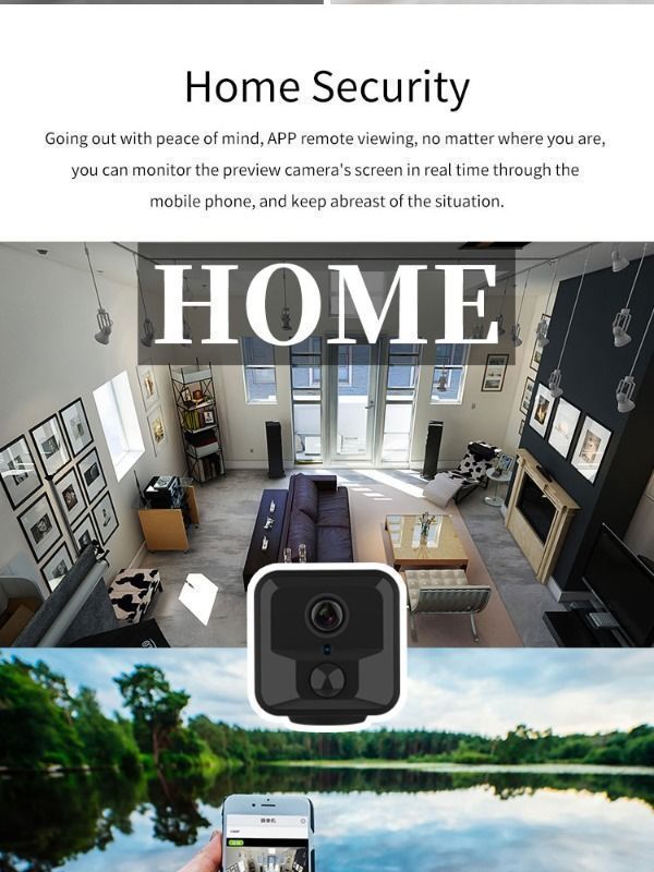 China FOWL long battery life mini wifi 1080P 7 days keep working IP