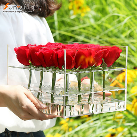 Acrylic Plexiglas Food Container 4 Holes, Acrylic plexiglas Food Containers