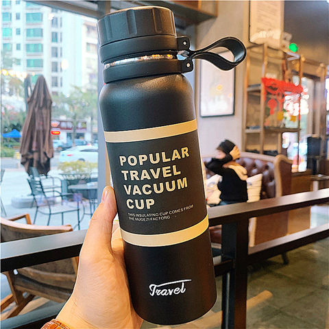 2023 New Temperature Display Coffee Mug Stainless Steel Leak-Proof Thermos  In-Car for Travel Thermal Vacuum Flask Insulated Cup - AliExpress