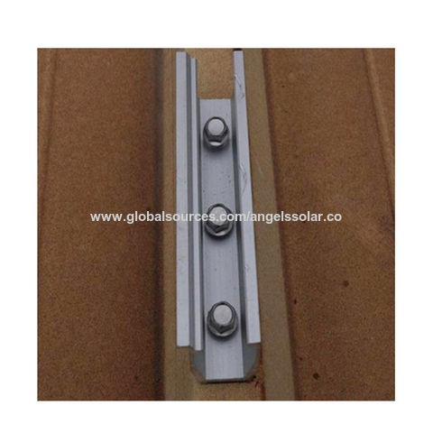 China Solar Roof Mounting Structure Solar Panel Bracket Home Metal Roof ...