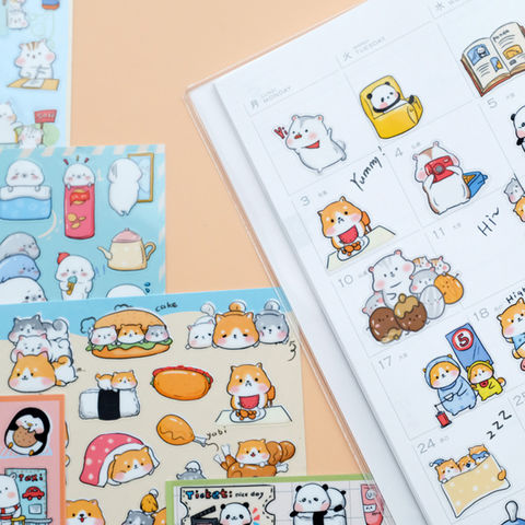 Stickers Maker Custom Ins Style Cute Decorative Stationery Sticker Roll  Korean Stickers Kawaii - China Vinyl Sticker and Wall Stickers Custom price