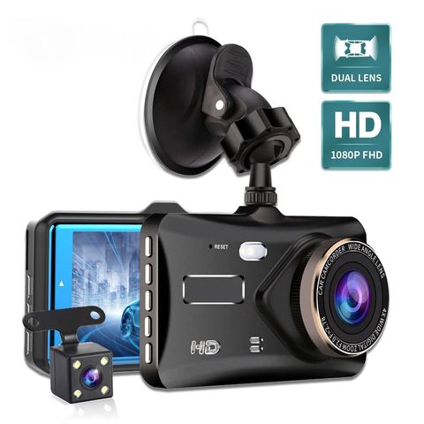 China Car Black Box Camera Good Quality 4 Inches 1080P Dual Lens Hidden ...