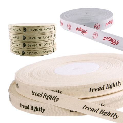 Custom Printed Twill Tape Labels