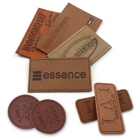 Leather Labels Personalizable Leather Labels for Handmade 