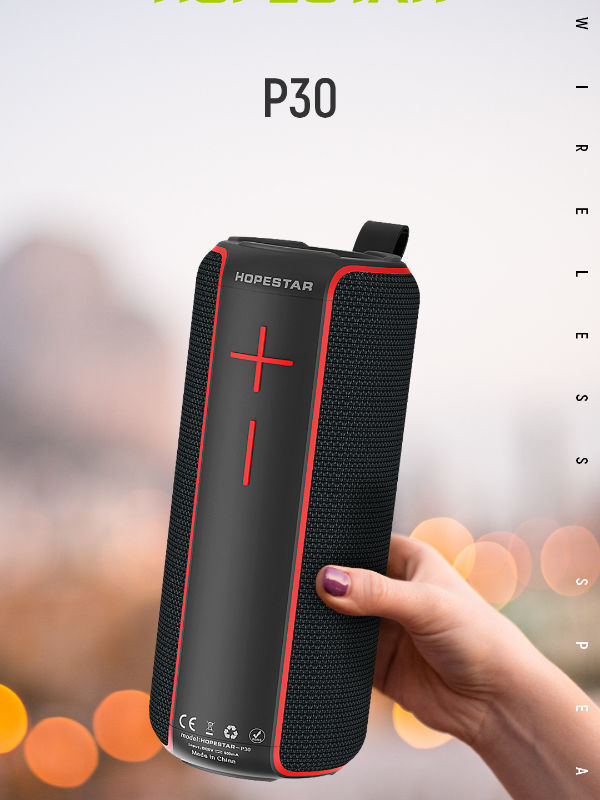 Factory Recommend Waterproof Resistant P30 IPX7 16W Wireless Speakers Support TWS supplier