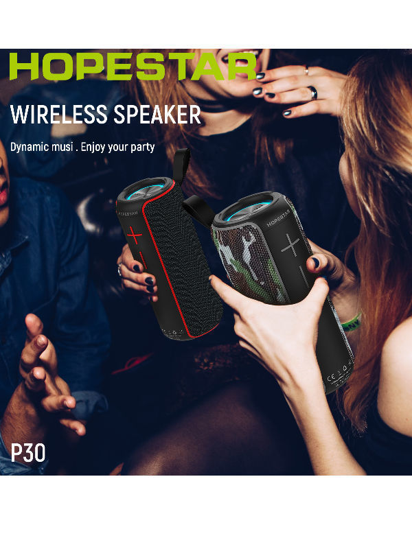 Factory Recommend Waterproof Resistant P30 IPX7 16W Wireless Speakers Support TWS supplier
