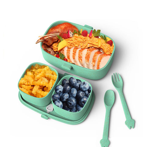 Customized Silicone Bento Box Kids Lunch Box Personalized Name