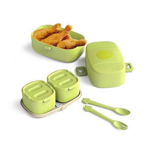 Bento Box Style Food Container Storage Lunch Box For Kids With