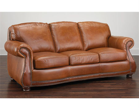 Elegant Fashionable Leather Sofa, The Dump Leather Sectional