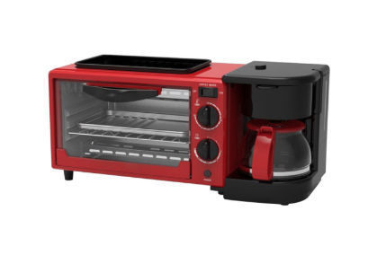 Granite 3 in 1 Breakfast Station-Breakfast Toaster Oven, Coffee