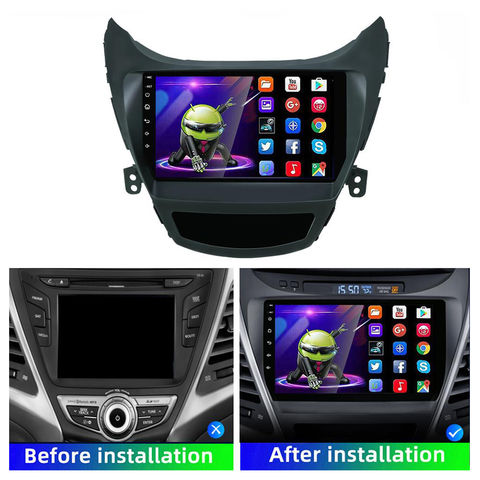 Estéreo de coche doble DIN inalámbrico CarPlay Android Auto 4G+64G 8  núcleos desmontable 10 pulgadas pantalla táctil radio coche dual Bluetooth  AM FM