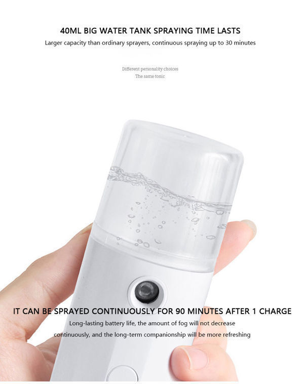 China Mini Portable Electric Water Supply Instrument Nano Facial Mist