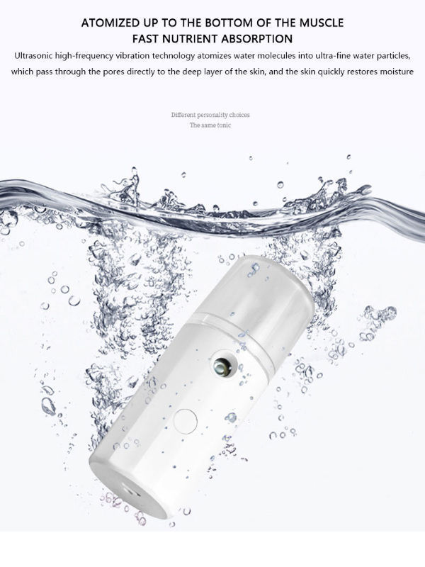China Mini Portable Electric Water Supply Instrument Nano Facial Mist