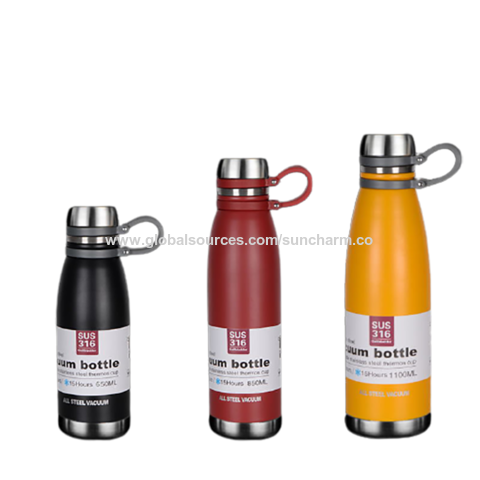 China Insulated bottle double wall stainless steel water bottle 650ml ...