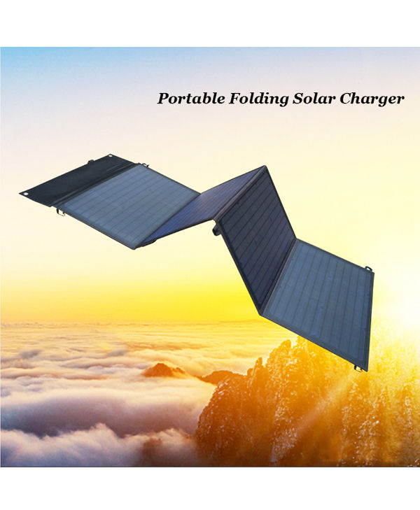 China 120W Portable Folding Solar Charger, Solar Pannel on Global