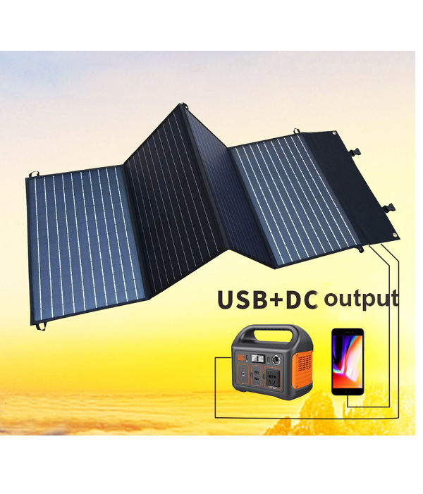 China 120W Portable Folding Solar Charger, Solar Pannel on Global