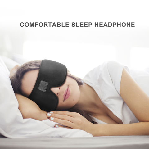 Sleep Mask Block Out Light 100%, Eye Mask Sleeping of 3D Contoured Blackout  Night Blindfold, Relaxation Soft Cushion Travel Eye Cover